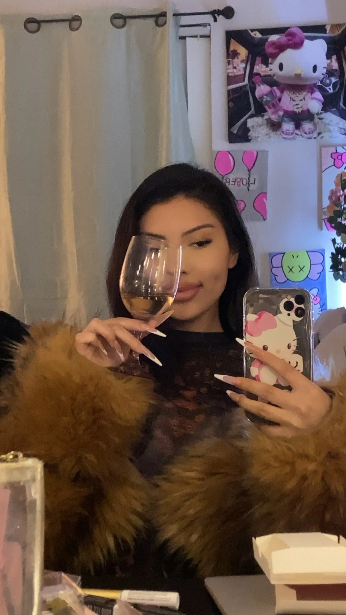 Luxury Faux Fur Coat