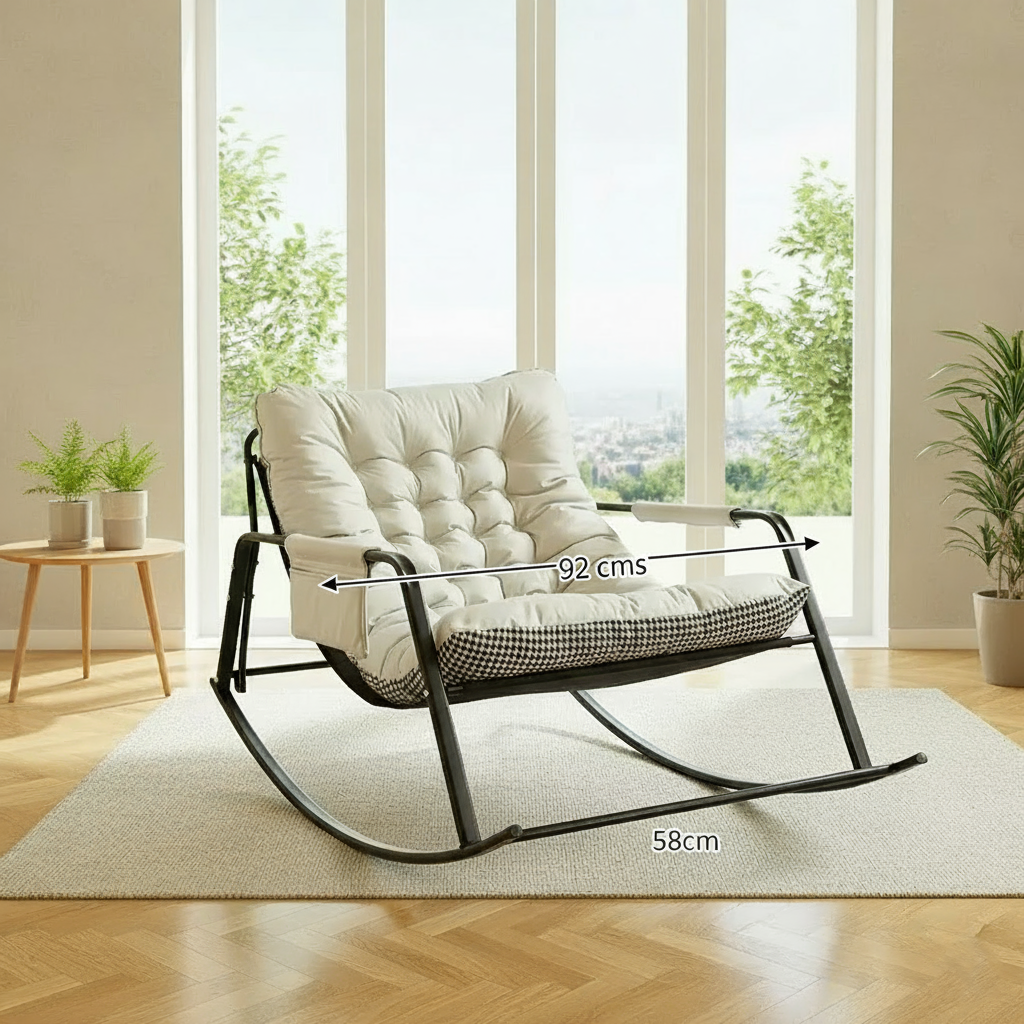Spine Supportive Rocking Chair