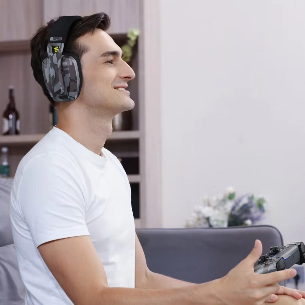 Dual Connectivity Wireless Gaming Headset with Mic