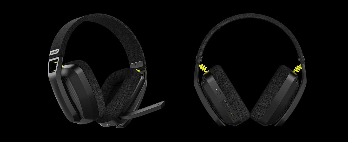 Dual Connectivity Wireless Gaming Headset with Mic