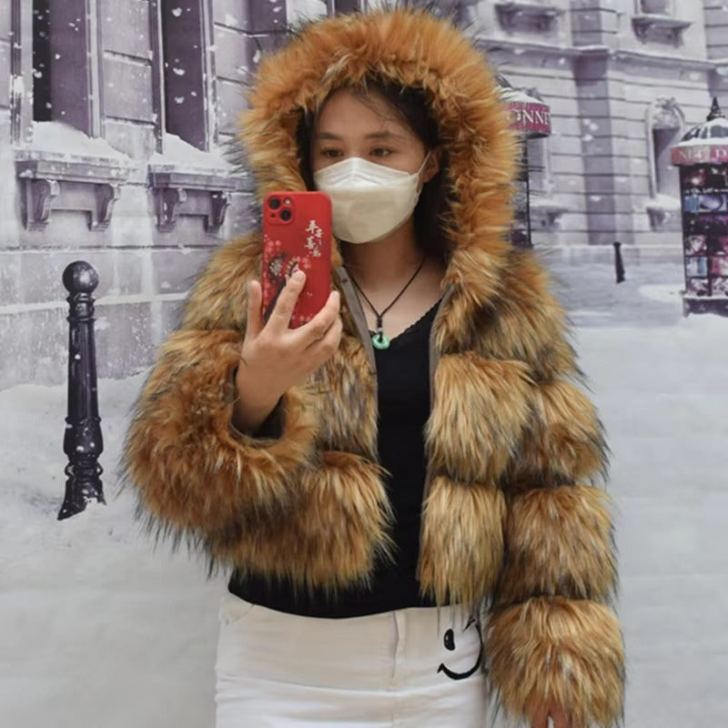 Luxury Faux Fur Coat