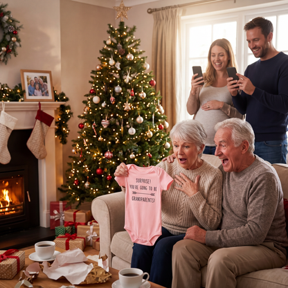 Grandparents Pregnancy Announcement Bodysuit