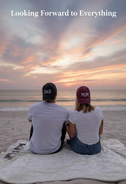Mom & Dad Embroidered Caps