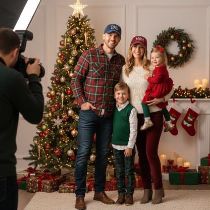 Mom & Dad Baseball Caps