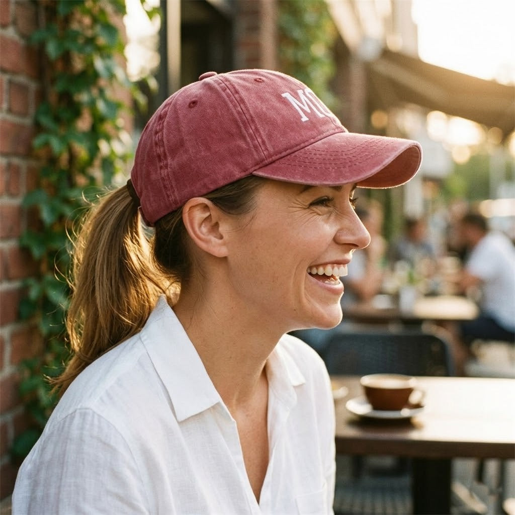 Mom & Dad Embroidered Caps