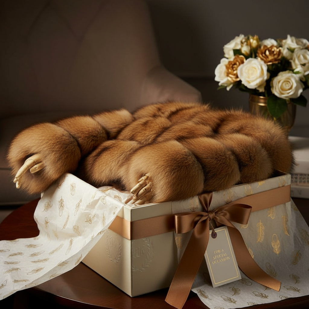 Luxury Faux Fur Coat