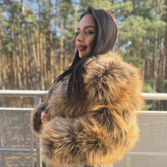 Luxury Faux Fur Coat