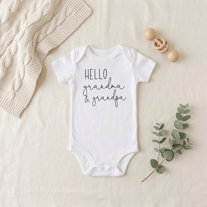 Grandparents Pregnancy Announcement Bodysuit