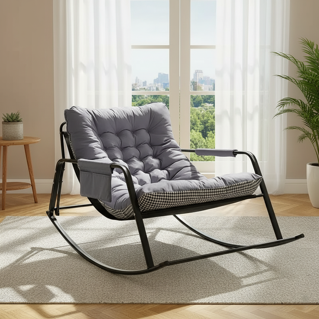 Spine Supportive Rocking Chair