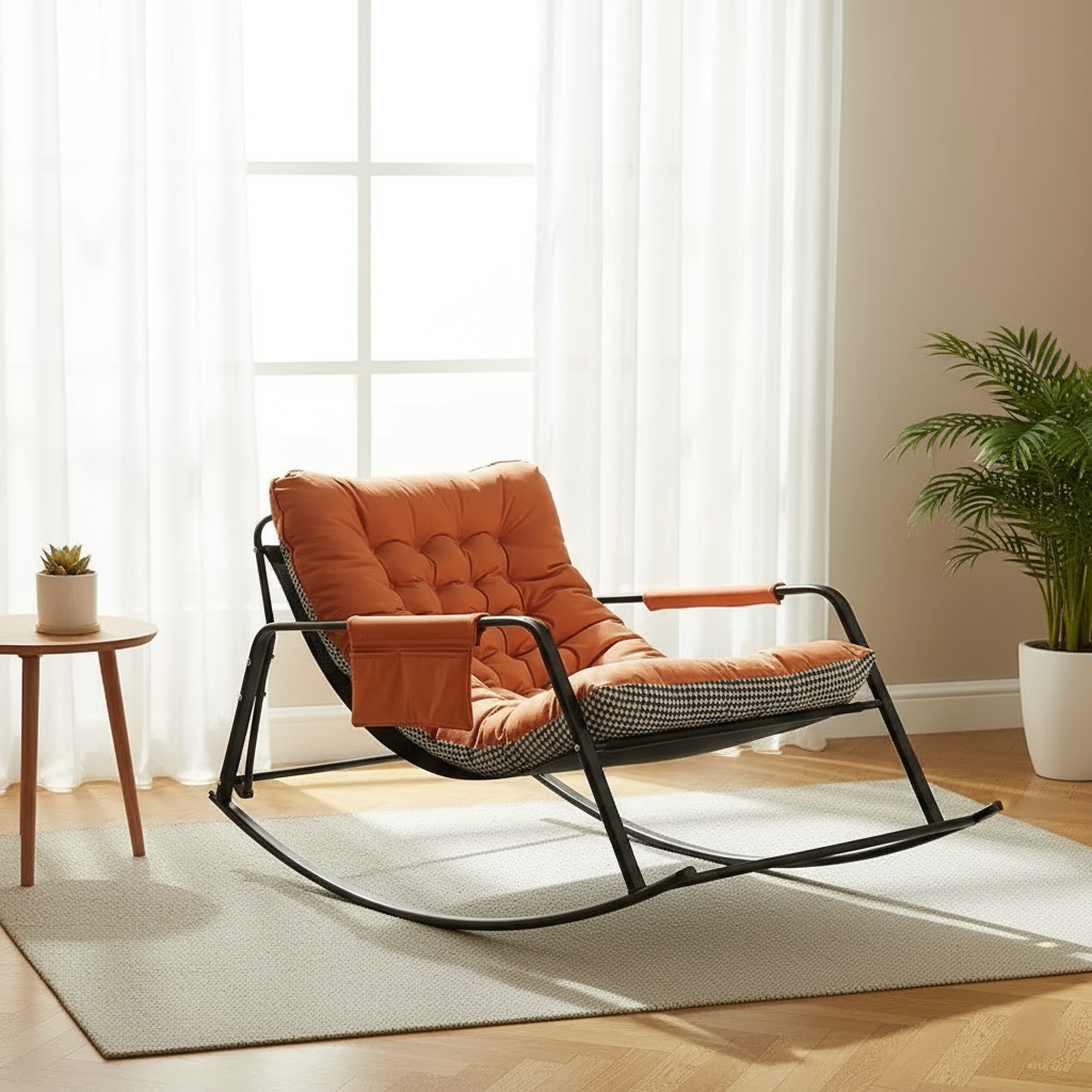 Spine Supportive Rocking Chair