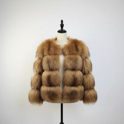 Luxury Faux Fur Coat