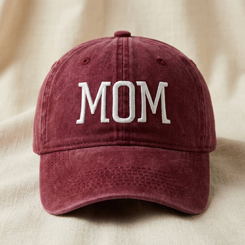 Mom & Dad Embroidered Caps