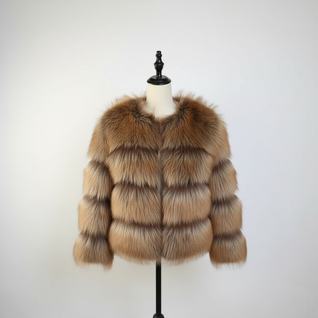 Luxury Faux Fur Coat