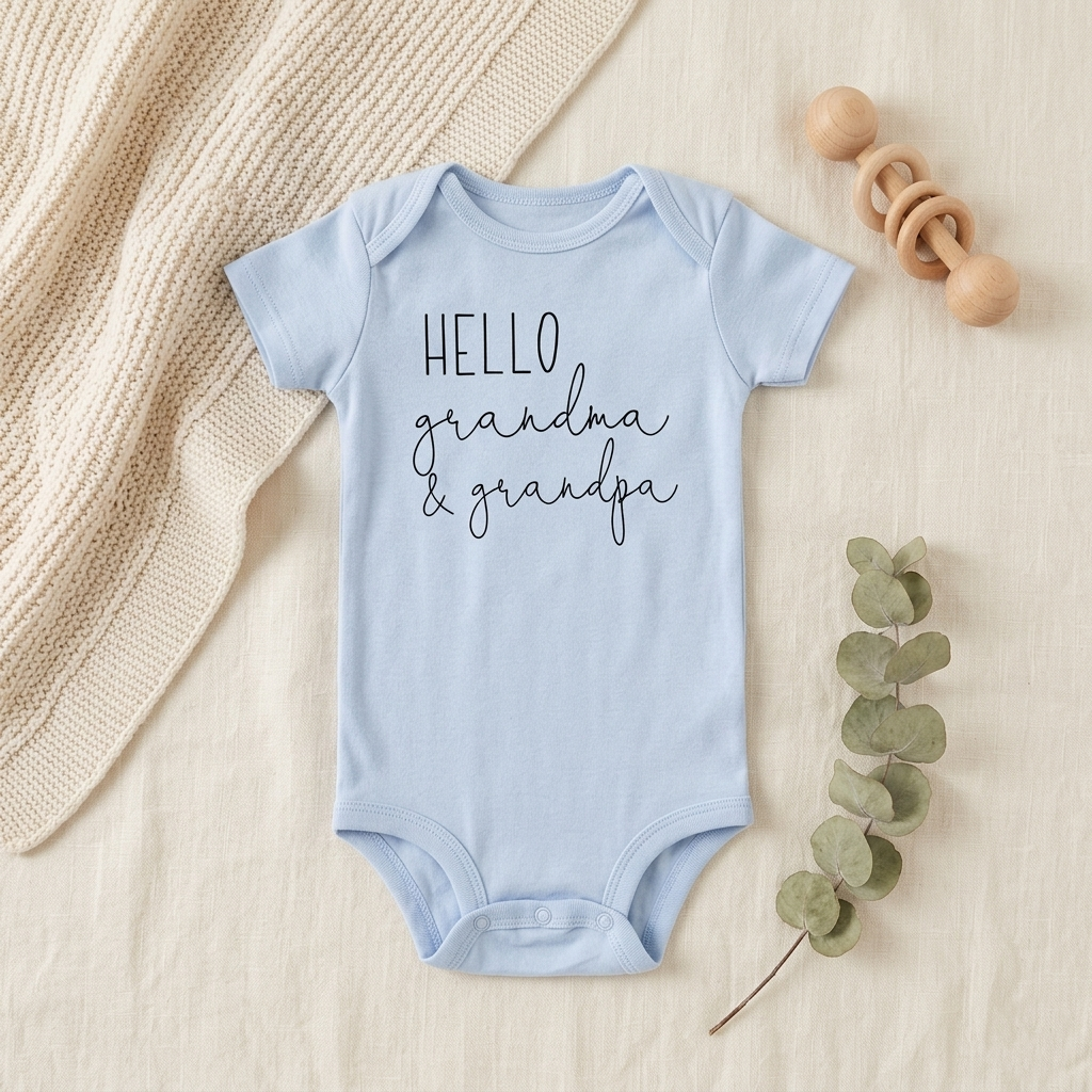 Grandparents Pregnancy Announcement Bodysuit