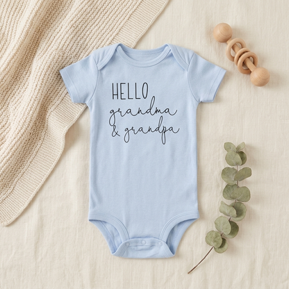 Grandparents Pregnancy Announcement Bodysuit