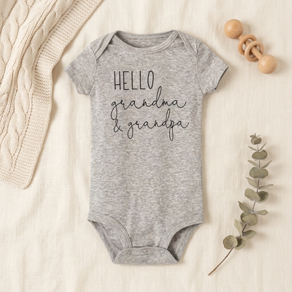 Grandparents Pregnancy Announcement Bodysuit