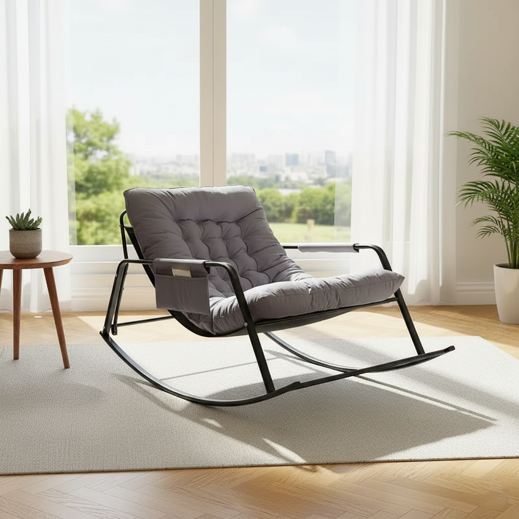 Spine Supportive Rocking Chair