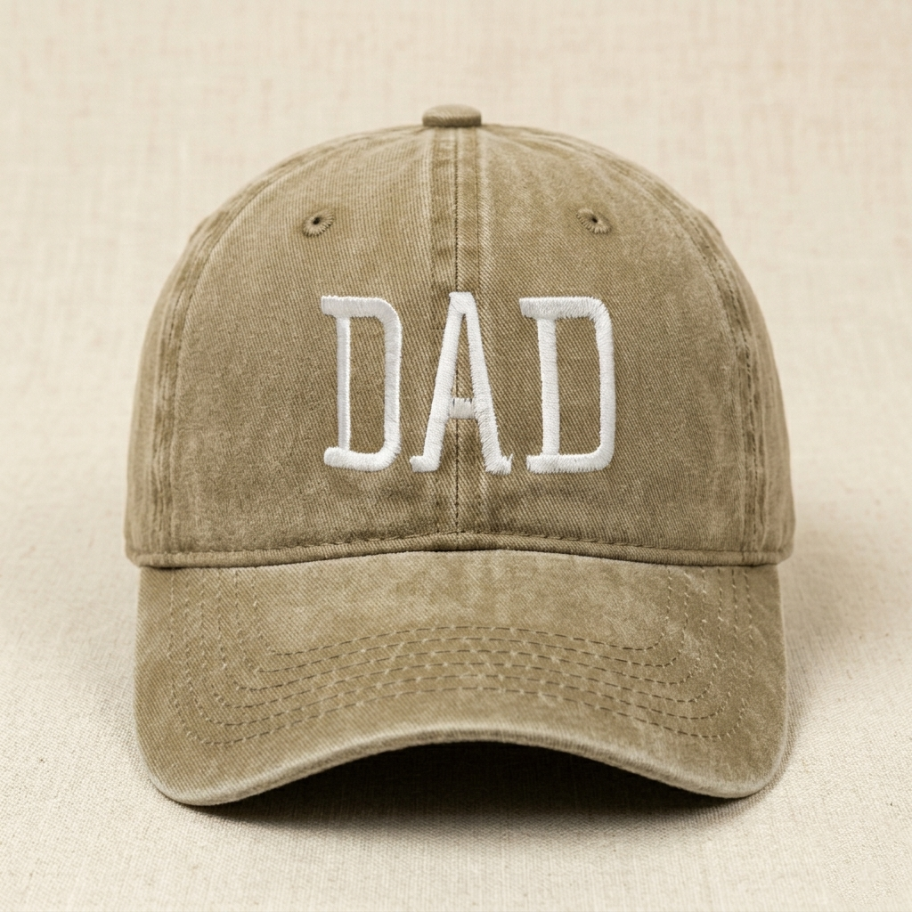 Mom & Dad Embroidered Caps