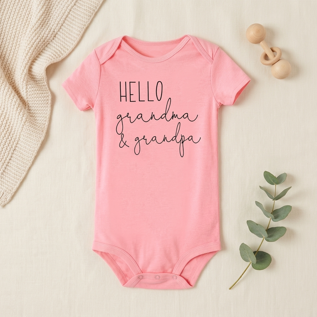 Grandparents Pregnancy Announcement Bodysuit