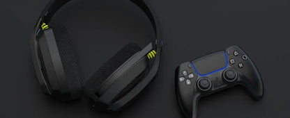 Dual Connectivity Wireless Gaming Headset with Mic