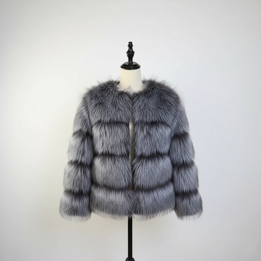 Luxury Faux Fur Coat