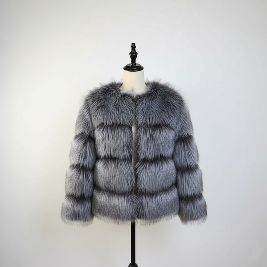 Luxury Faux Fur Coat